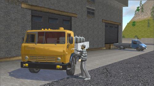 Hard Truck Driver Simulator 3D Captura de pantalla 0