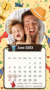 Calendar Photo Frame 2023 Captura de tela 3