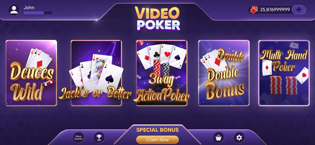 Video Poker Plus Captura de pantalla 3