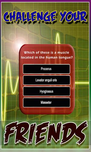 Human Anatomy Pro Trivia Schermafbeelding 1
