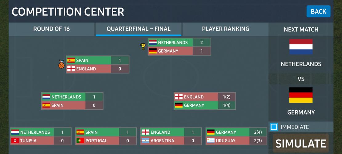 Schermata World Football Simulator 2