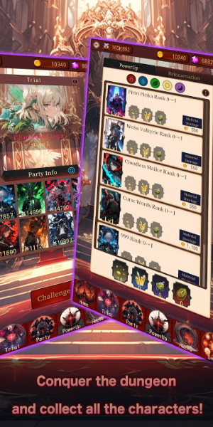 Idle RPG Night Raid Dungeon Ảnh chụp màn hình 2