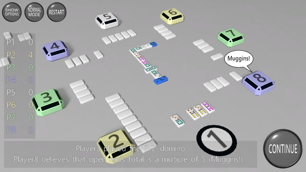 3D Dominoes by A Trillion Games Ltd স্ক্রিনশট 1