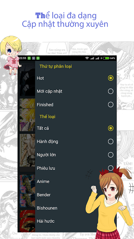 hot manga - comic offline Best Online Captura de tela 1