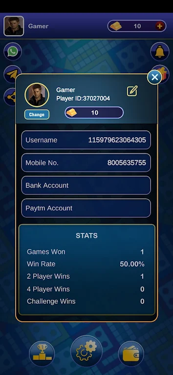 Ludo Wings 스크린샷 1