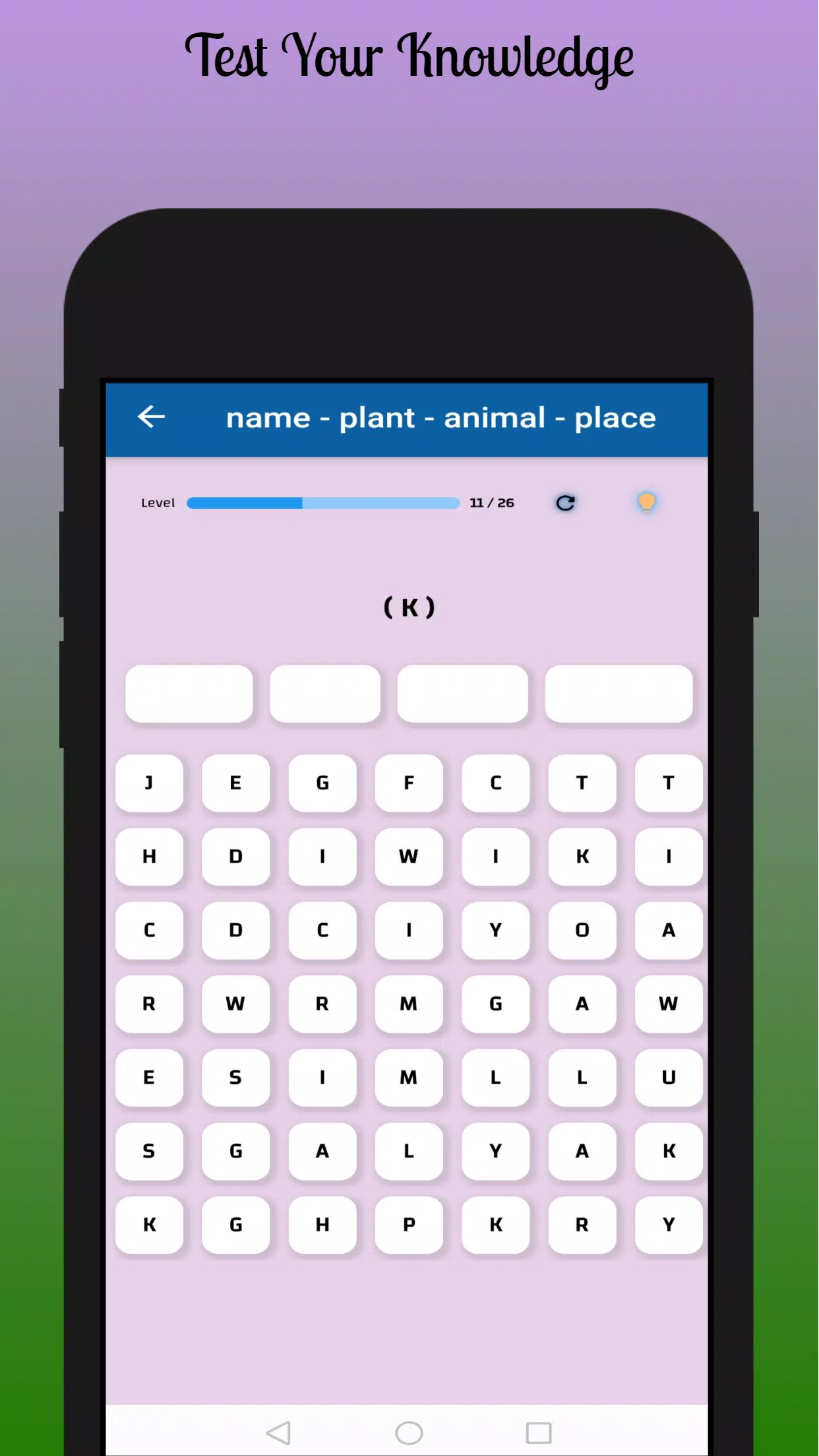 Name Plant Animal : Crossword Ảnh chụp màn hình 1