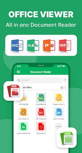 All Document Reader and Viewer ภาพหน้าจอ 0