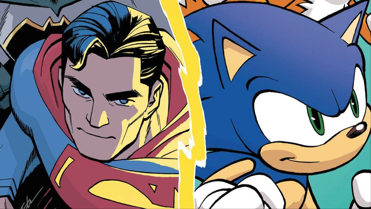 Adalet Ligi, DC X Sonic the Hedgehog Crossover'da Sonic ile buluşuyor