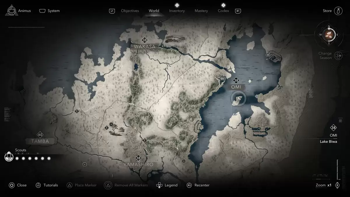 Finding the Cat Island in Assassin's Creed Shadows