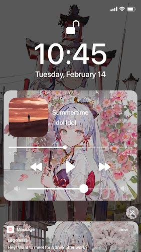 Wow Ayaka Theme - Icon Pack Schermafbeelding 2