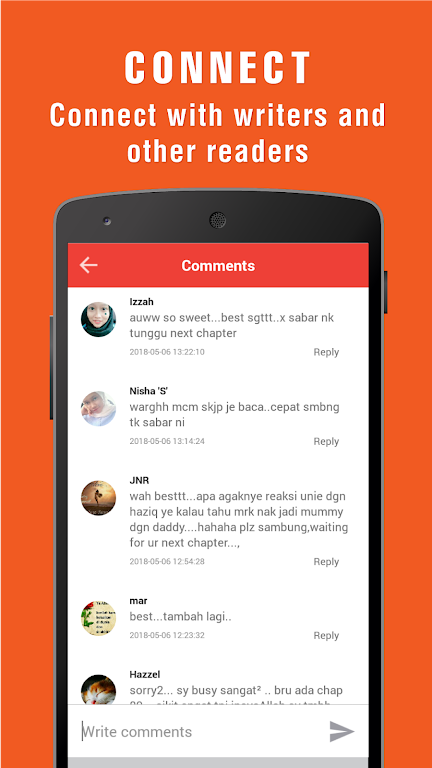 NovelPlus - Read.Write.Connect Ekran Görüntüsü 2