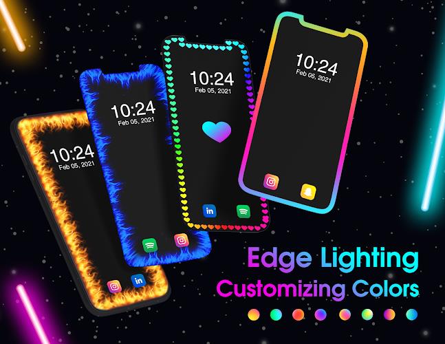 Edge Lighting: LED Borderlight Screenshot 0