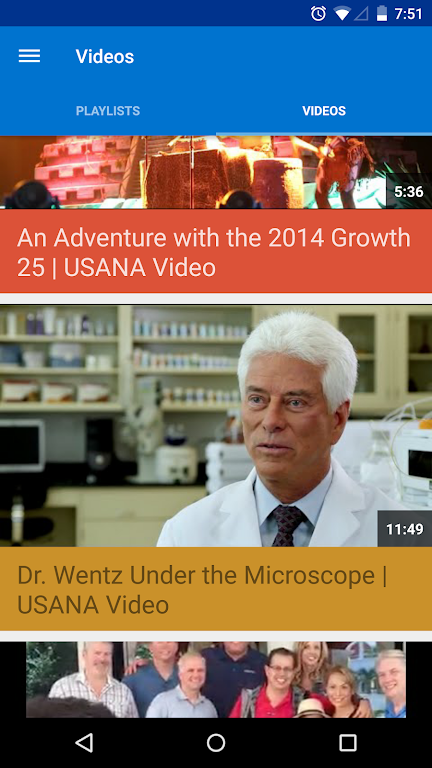 USANA Mobile HUB ภาพหน้าจอ 3