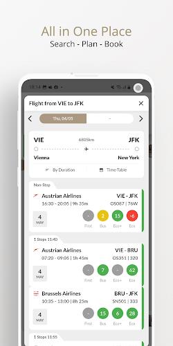 FlightSearch ภาพหน้าจอ 2