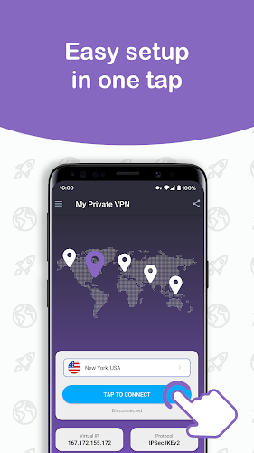 My Private VPN Capture d'écran 1