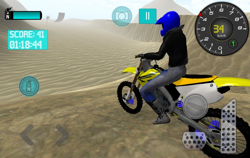 Bike Offroad Simulator Schermafbeelding 2