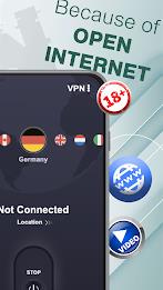 VPN Master - OneTap Connection Capture d'écran 3