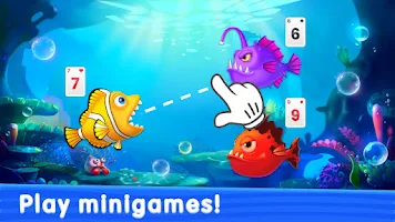 Solitaire TriPeaks: Aquarium Zrzut ekranu 1