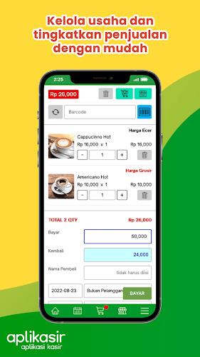 Kasir POS Aplikasir Captura de pantalla 1