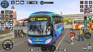 City Coach Bus Driving 2023 Capture d'écran 3