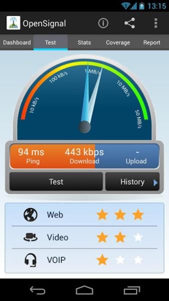 OpenSignal - 3G/4G/WiFi ภาพหน้าจอ 2