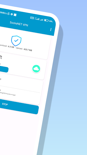 SocksNET VPN Schermafbeelding 1