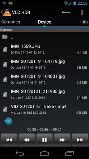 VLC HD Remote (+ Stream) Screenshot 1