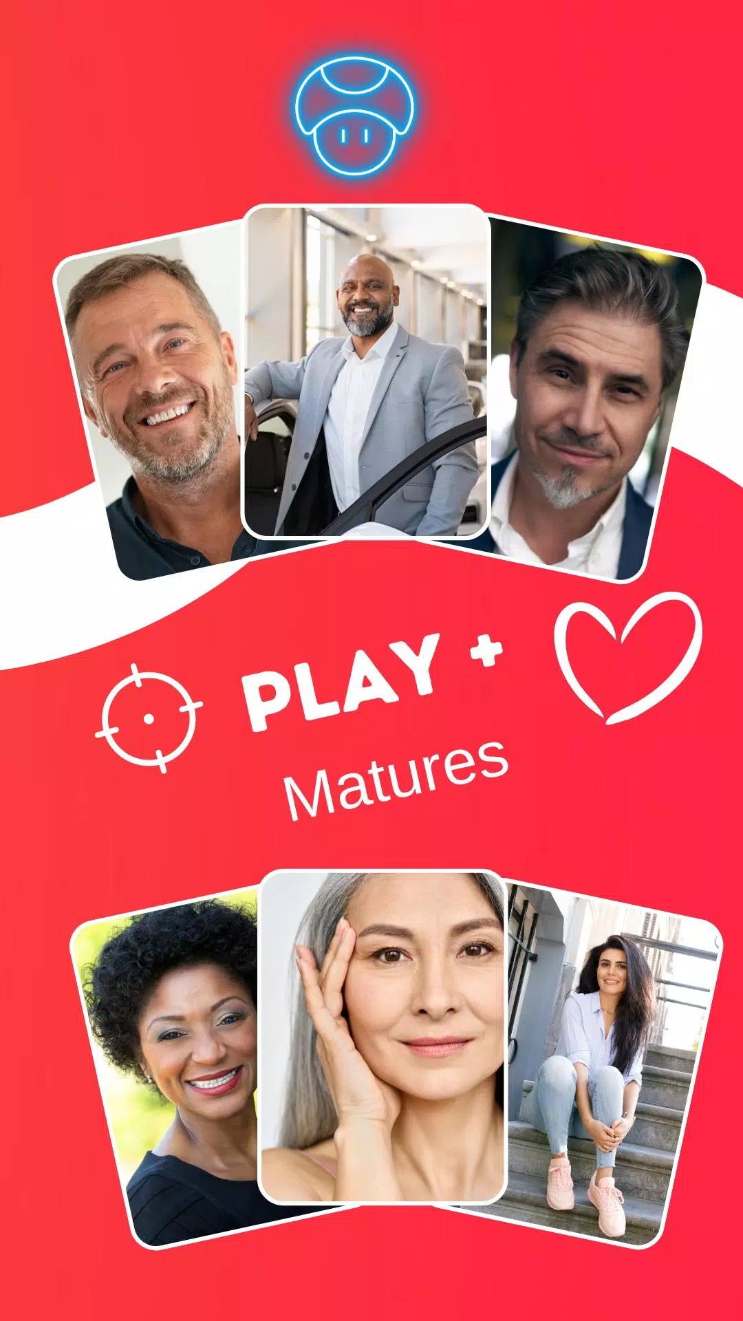 Mature Singles: Over 50 Dating Ekran Görüntüsü 1