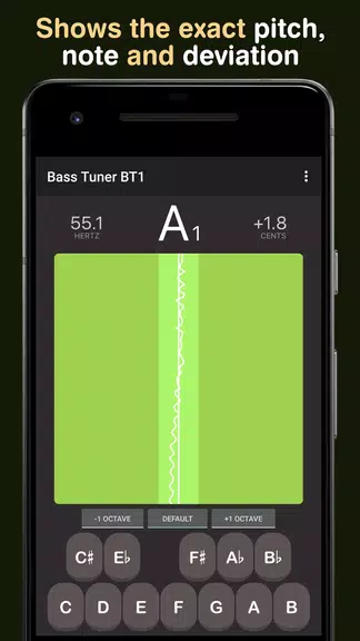 Bass Tuner BT1 ဖန်သားပြင်ဓာတ်ပုံ 1