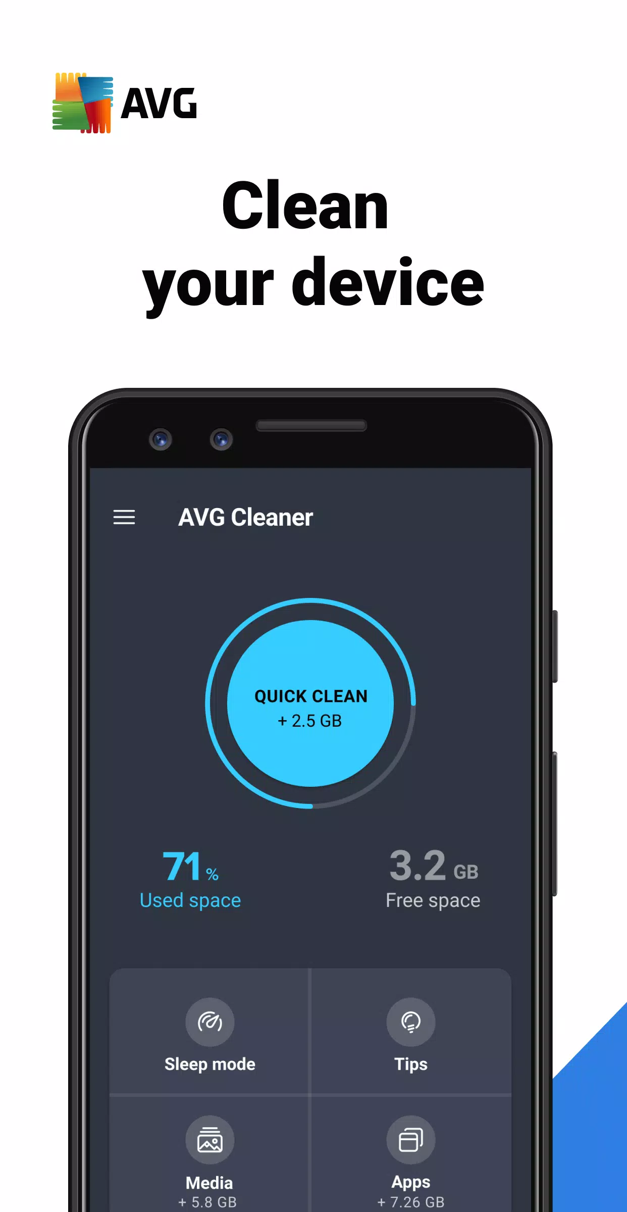 AVG Cleaner: limpiador Captura de pantalla 0