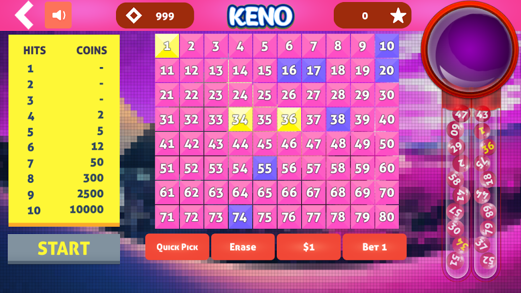 Keno Cleopatra应用截图第2张