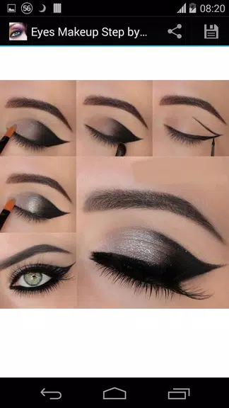 Eyes Makeup Tutorial Zrzut ekranu 2