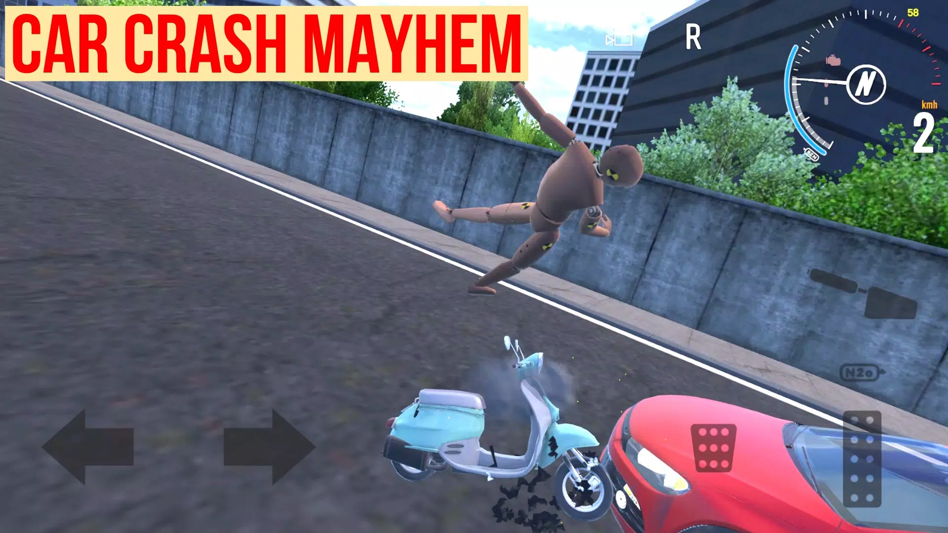 Car Crash Mayhem ဖန်သားပြင်ဓာတ်ပုံ 2