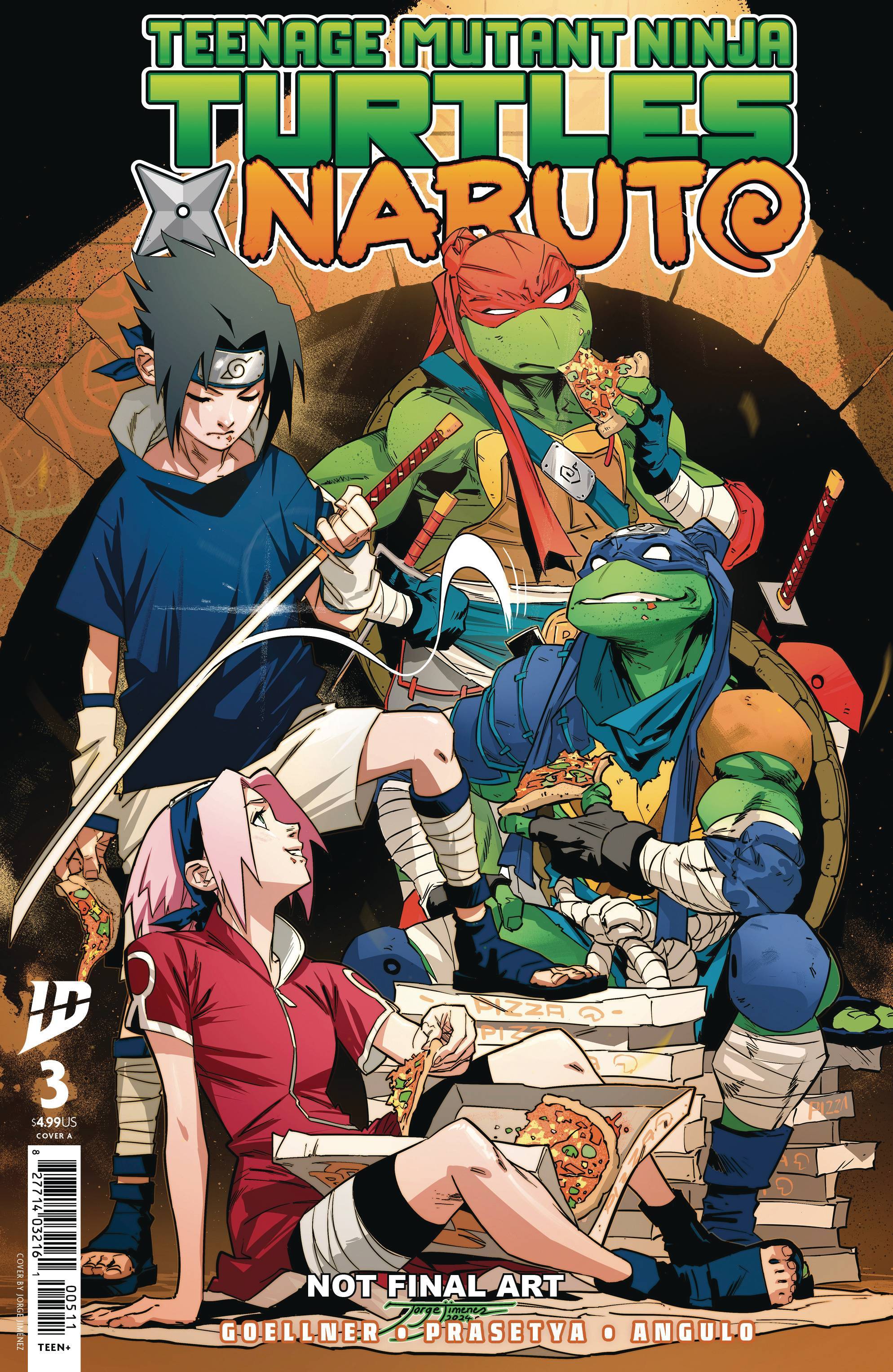 TMNT X NARUTO＃3プレビュー2