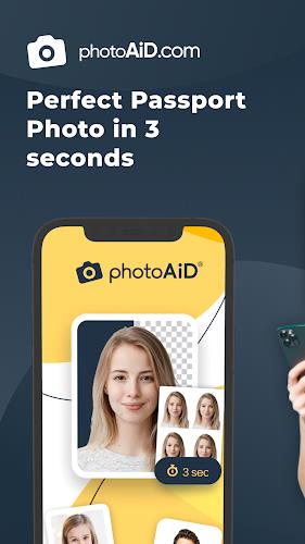 Passport Photo Maker & Editor mod Ảnh chụp màn hình 0