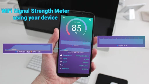 Net Signal: WiFi & 5G Meter 스크린샷 2