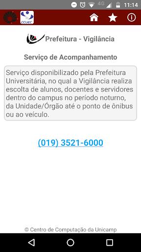 UNICAMP Serviços Tangkapan skrin 1