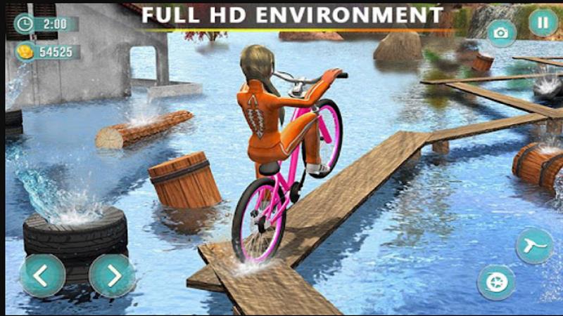 Offroad Bicycle Bmx Stunt Game Capture d'écran 3