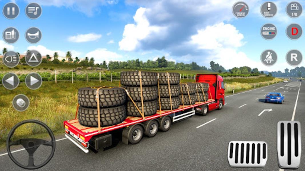 Europe Truck Simulator Driving Zrzut ekranu 0