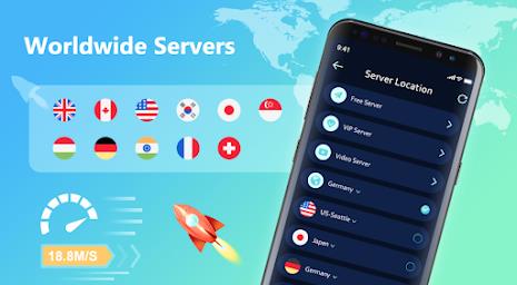 Typhoon VPN - Super Fast VPN Скриншот 3