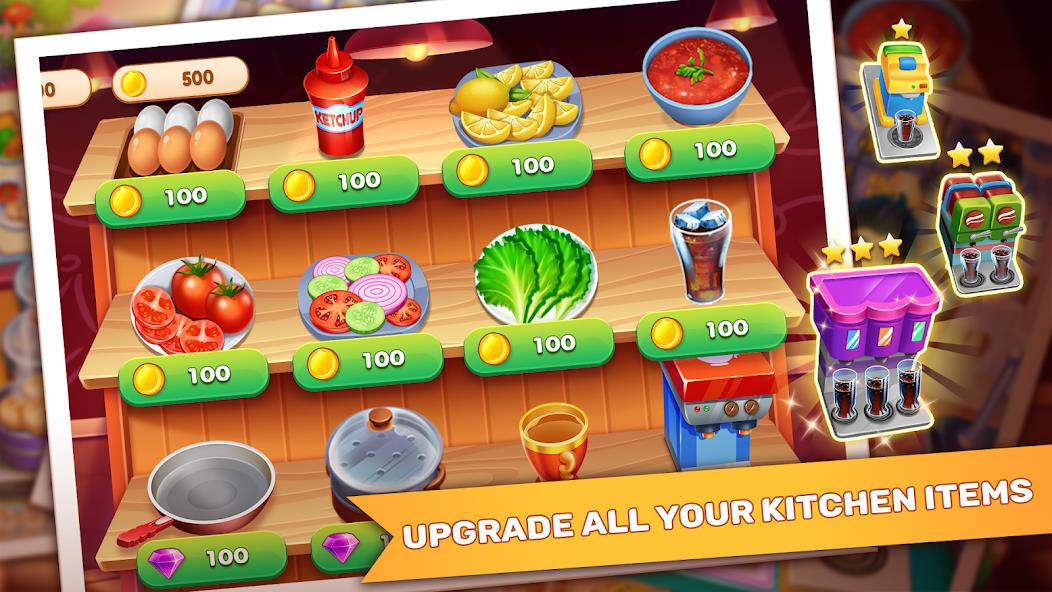 Cooking Fest : Cooking Games Mod Ekran Görüntüsü 2