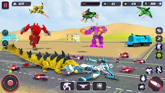 Animal Crocodile Robot Games应用截图第3张