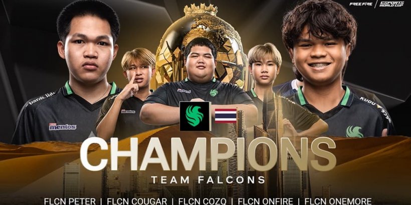 Free Fire's Esports World Cup champions crowned, with Thailand's Team Falcons taking the gold