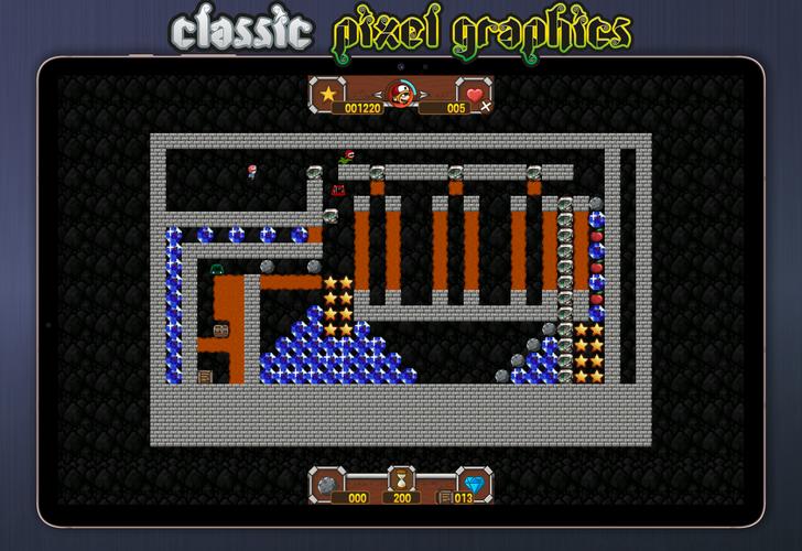 Catacombs: Arcade pixel maze Captura de tela 2