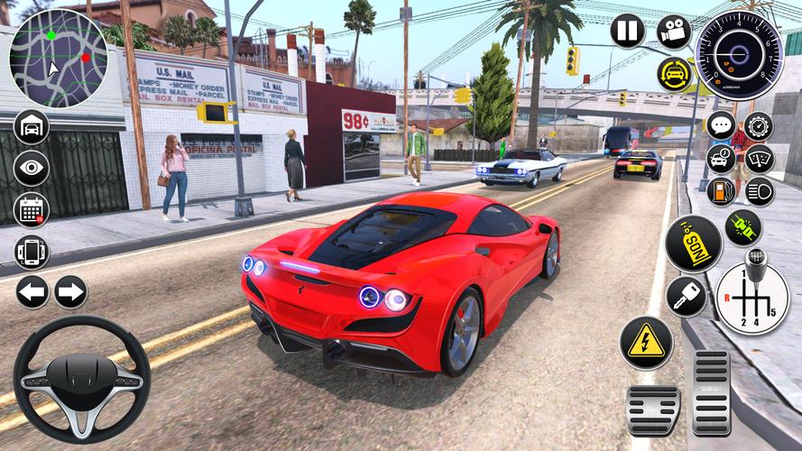 Car Games 3D City Car Driving स्क्रीनशॉट 0