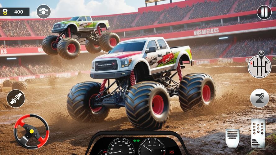 Monster Truck Racing Game 3D स्क्रीनशॉट 3