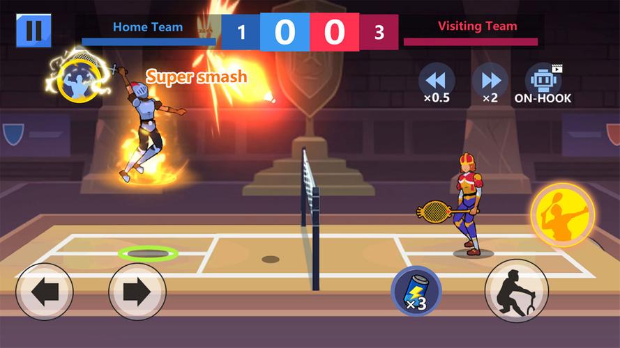 Badminton Hero-Championship Captura de pantalla 3