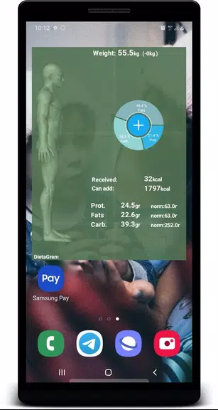 DietGram photo calorie counter ဖန်သားပြင်ဓာတ်ပုံ 2