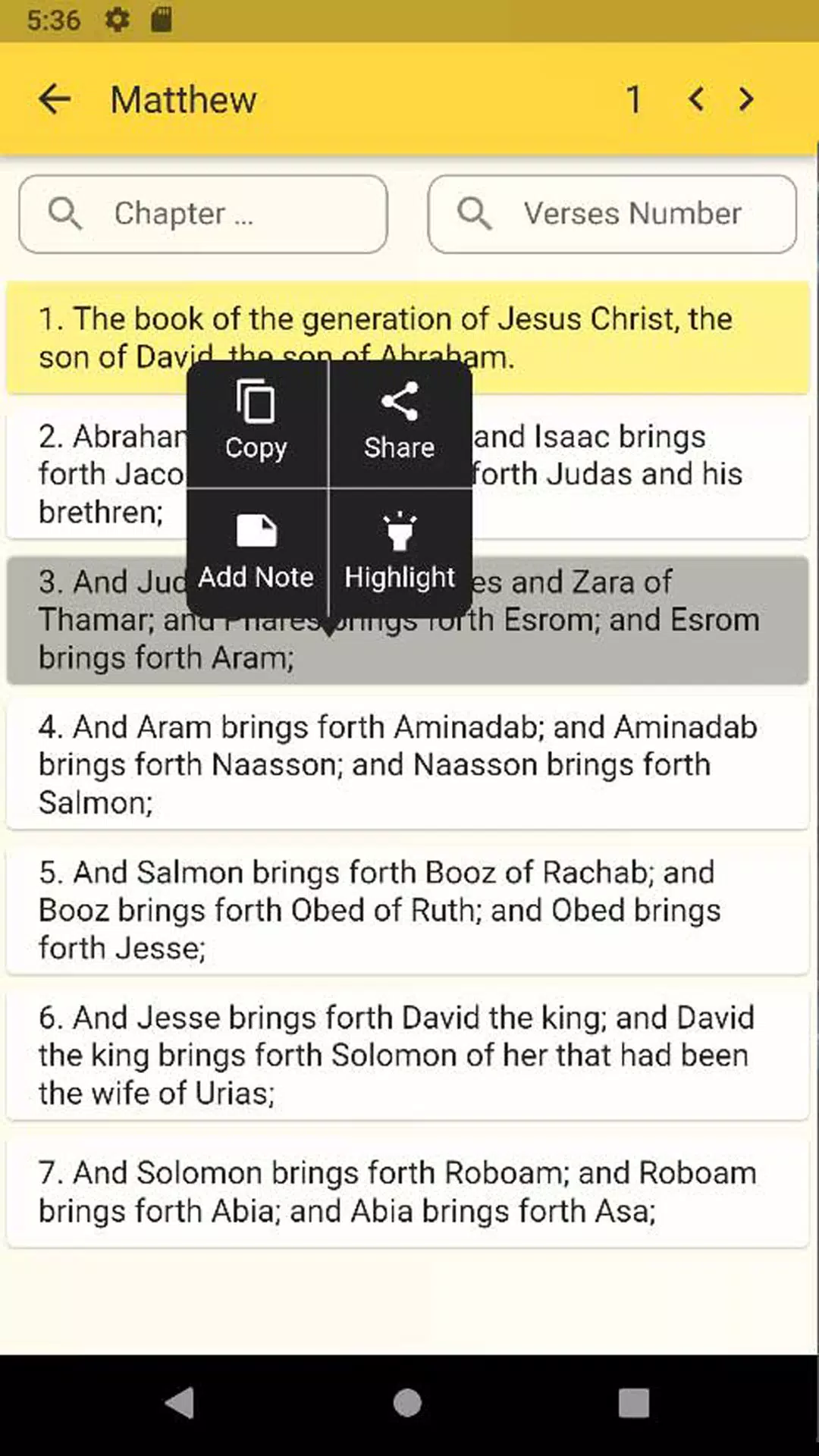 Schermata Zulu Bible IBHAYIBHELI 2