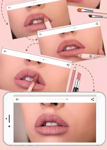 Makeup Tutorial de Maquillaje Captura de pantalla 0